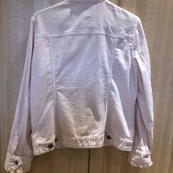 Pale Pink Chico’s Jean Jacket - Picture 7 of 7